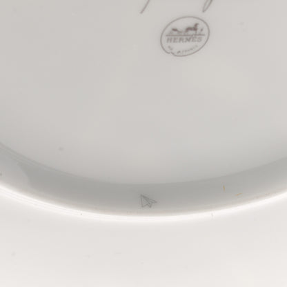 Hermes Porcelain Passifolia Dinner Plate N°1 Set of 2 7 of 8