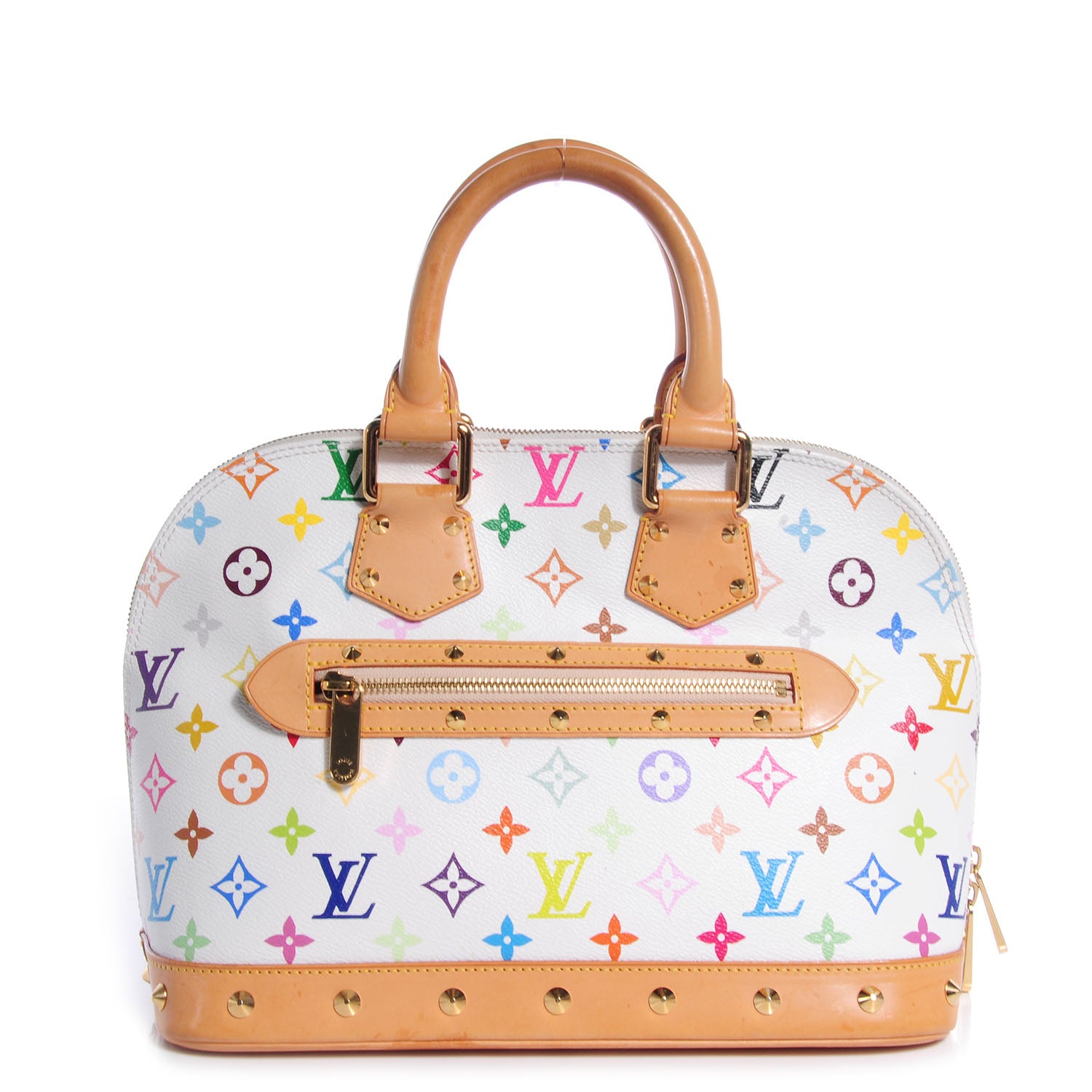 Louis Vuitton Monogram Multicolor Alma White 1 of 7