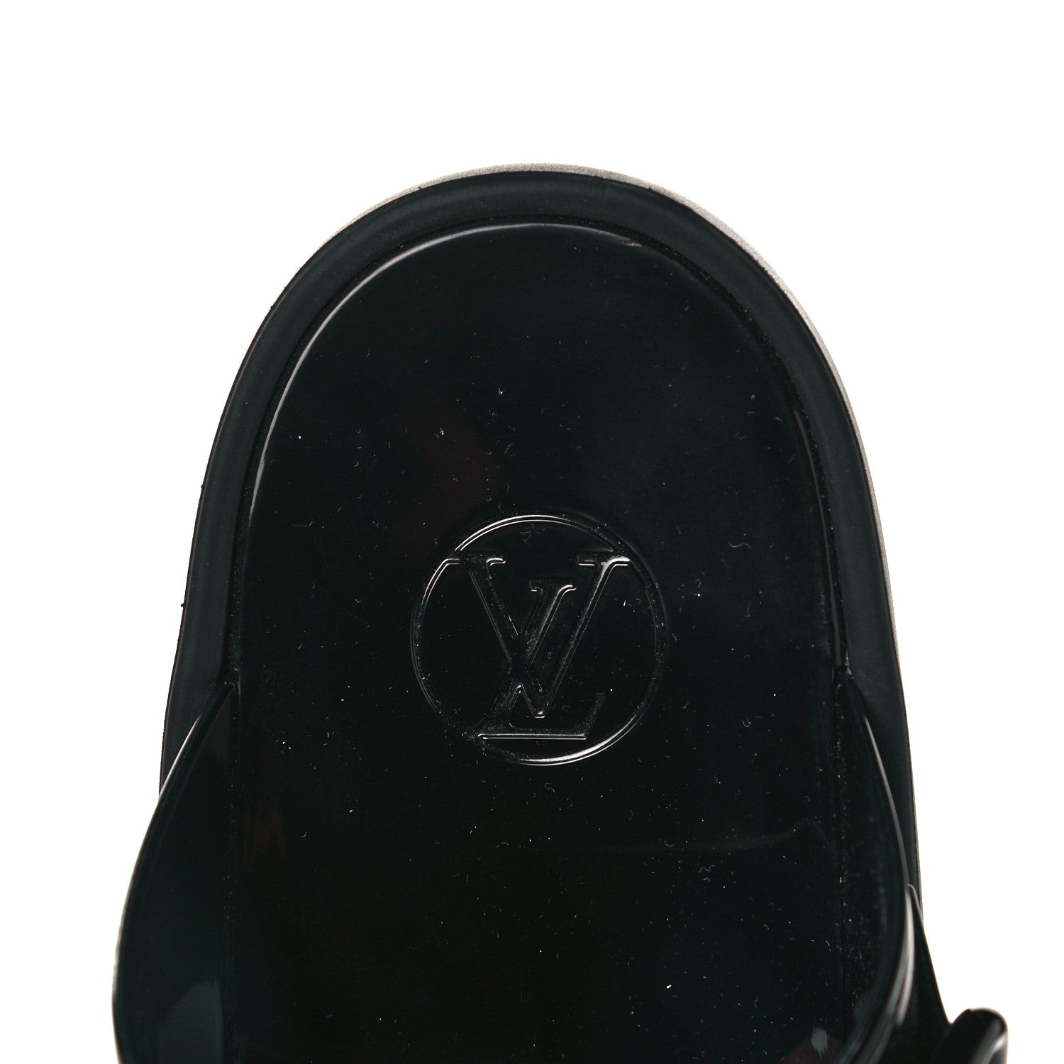 Louis Vuitton Monogram Sunbath Flat Mule Sandals 37 Black 7 of 9