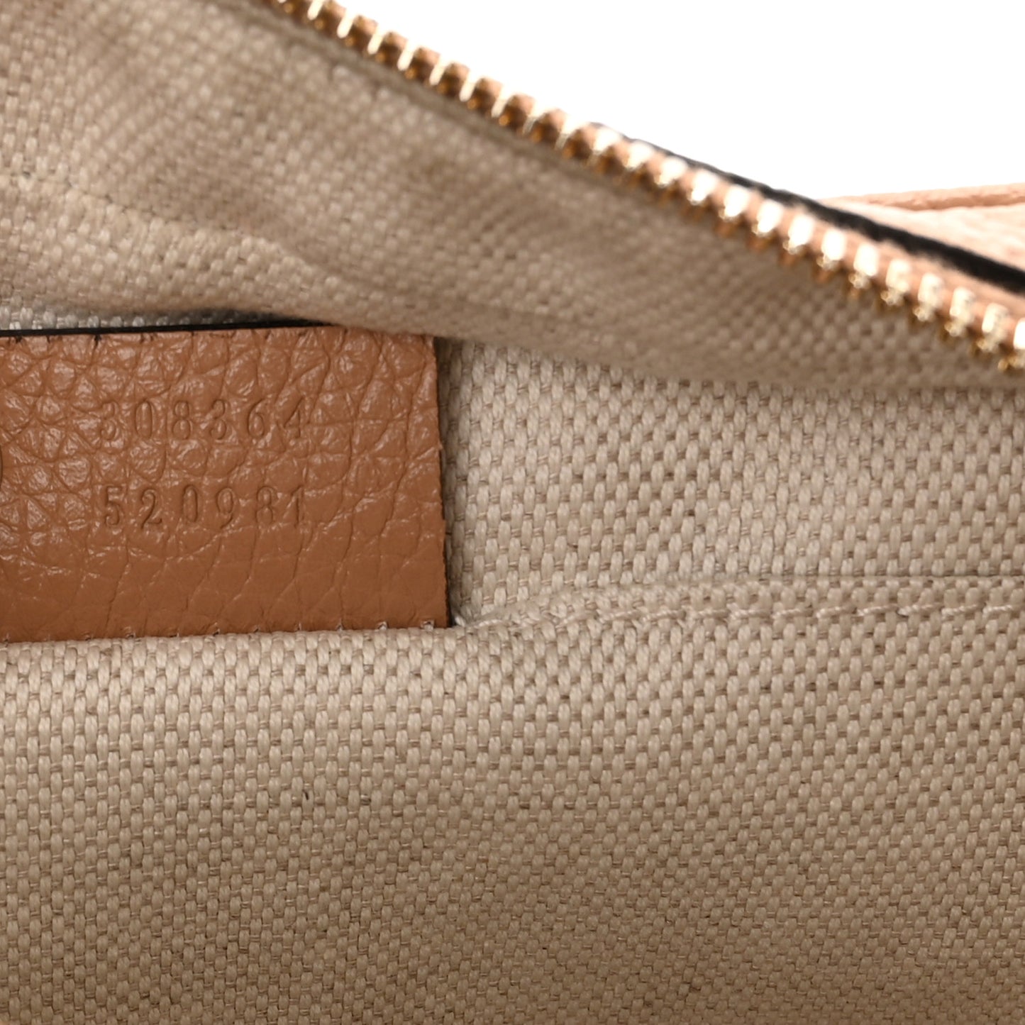 Pebbled Calfskin Small Soho Disco Bag Camelia