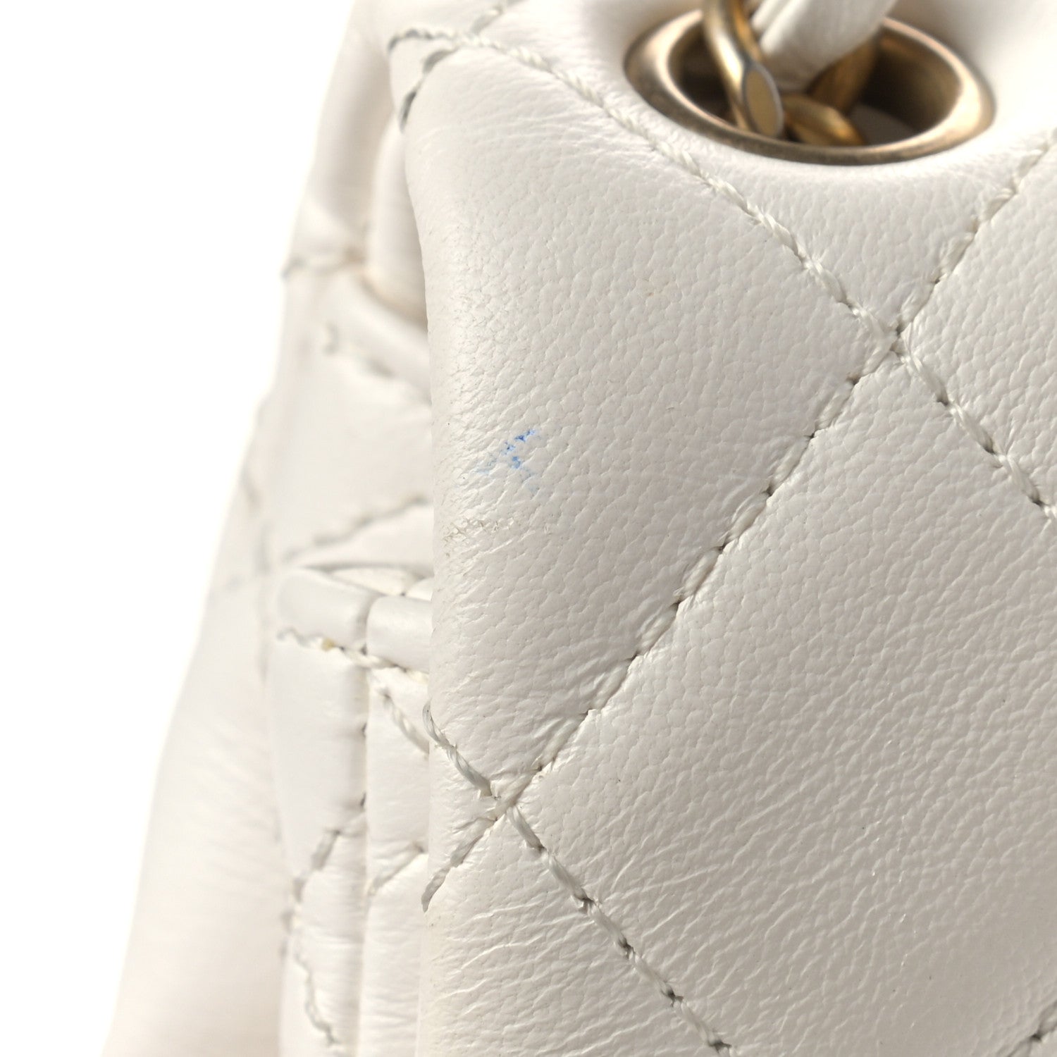 Chanel Lambskin Quilted Mini Romance Square Flap White 19 of 19