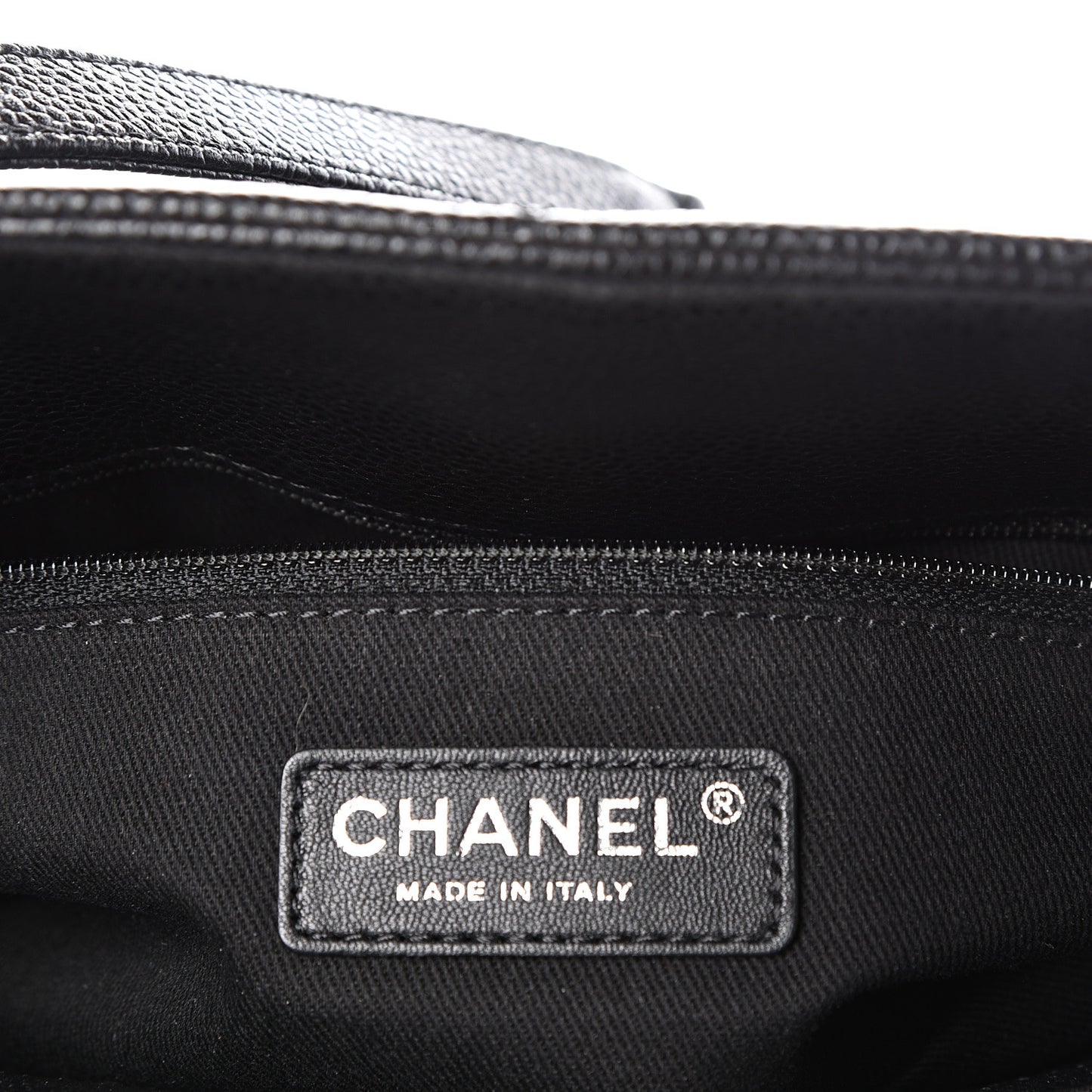 Caviar Quilted Timeless CC Soft Tote Black