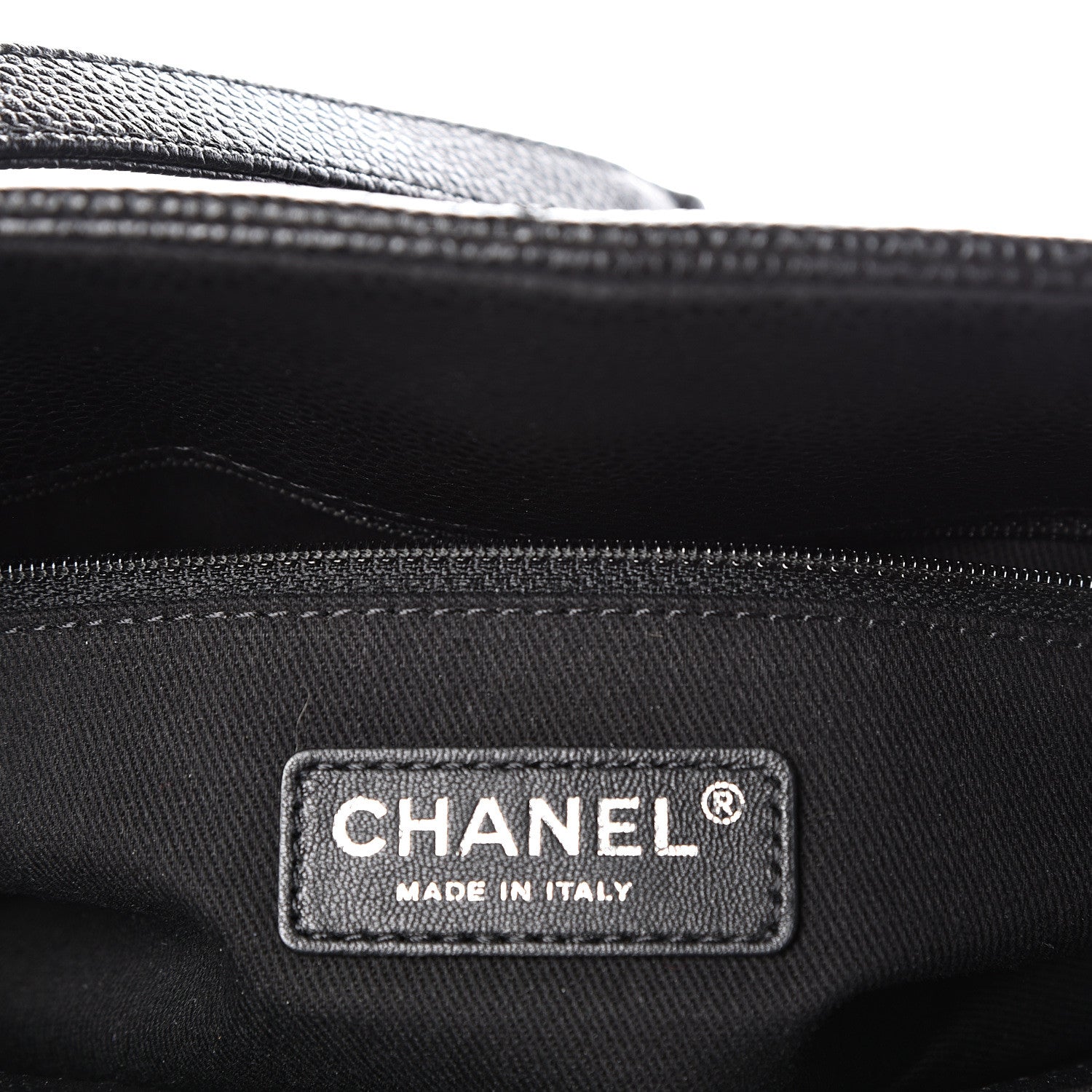 Chanel Caviar Quilted Timeless CC Soft Tote Black 5 of 10
