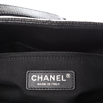 Chanel Caviar Quilted Timeless CC Soft Tote Black 5 of 10