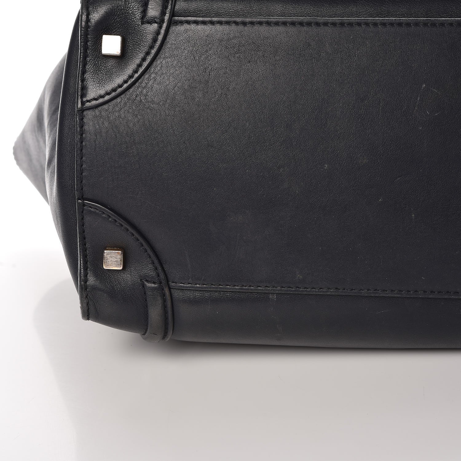 Celine Smooth Calfskin Mini Luggage Navy Blue 20 of 21