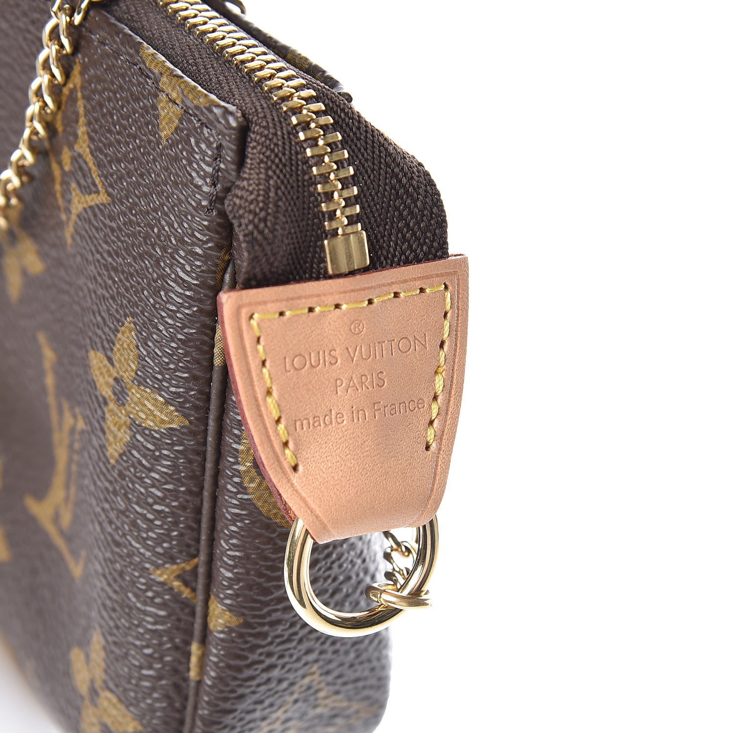 Louis Vuitton Monogram Mini Pochette Accessories 7 of 9