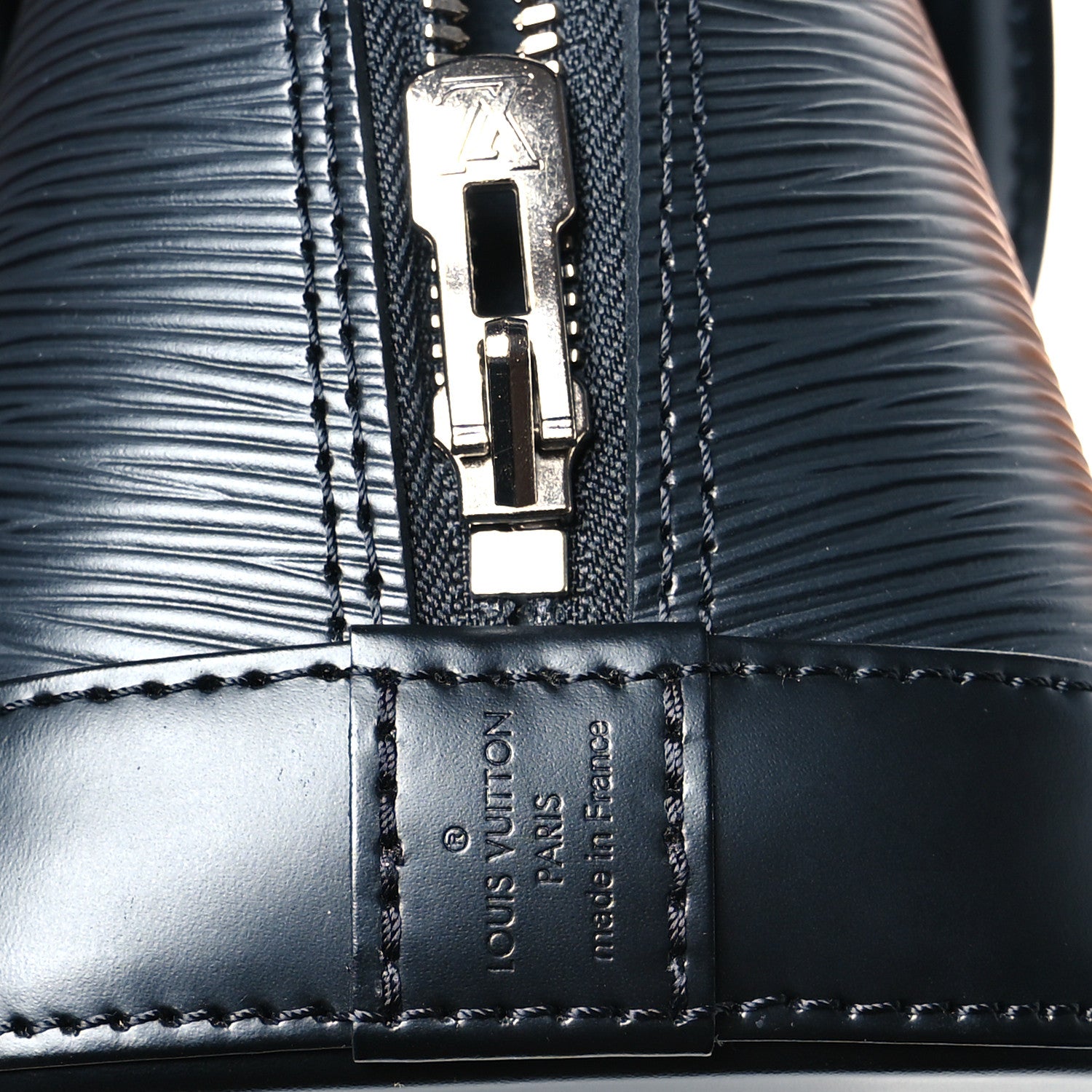 Louis Vuitton Epi Jacquard Alma BB Black 6 of 10