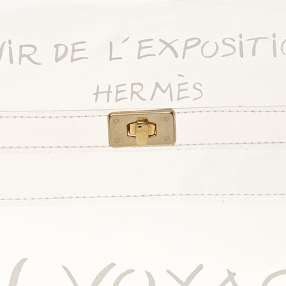 Hermes Vinyl Souvenir De L'Exposition Kelly Transparent 6 of 15