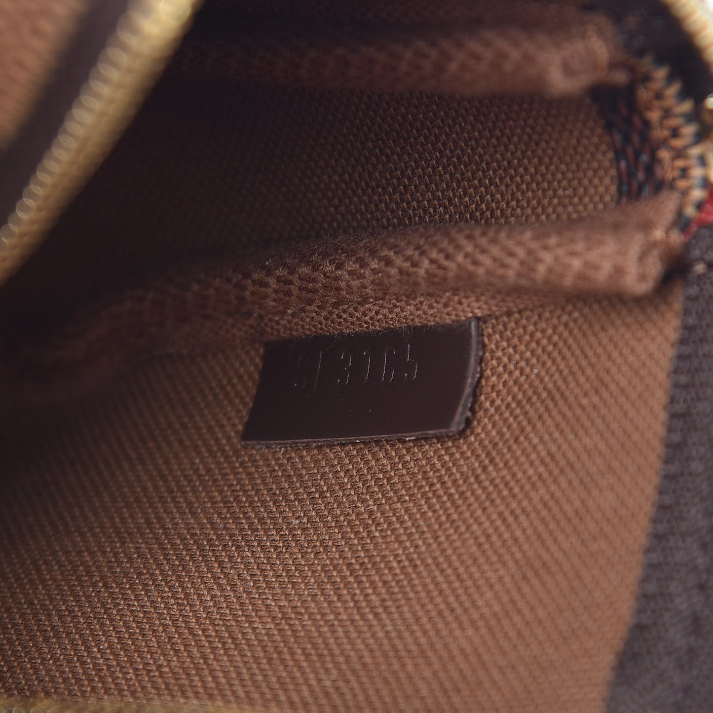 Damier Ebene 2015 Christmas Animation Mini Pochette Accessories
