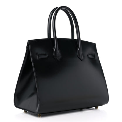Hermes Box Birkin Sellier 30 Black 3 of 14