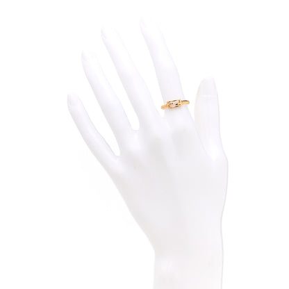 Fendi Metal FF Chain Ring S Gold 2 of 6