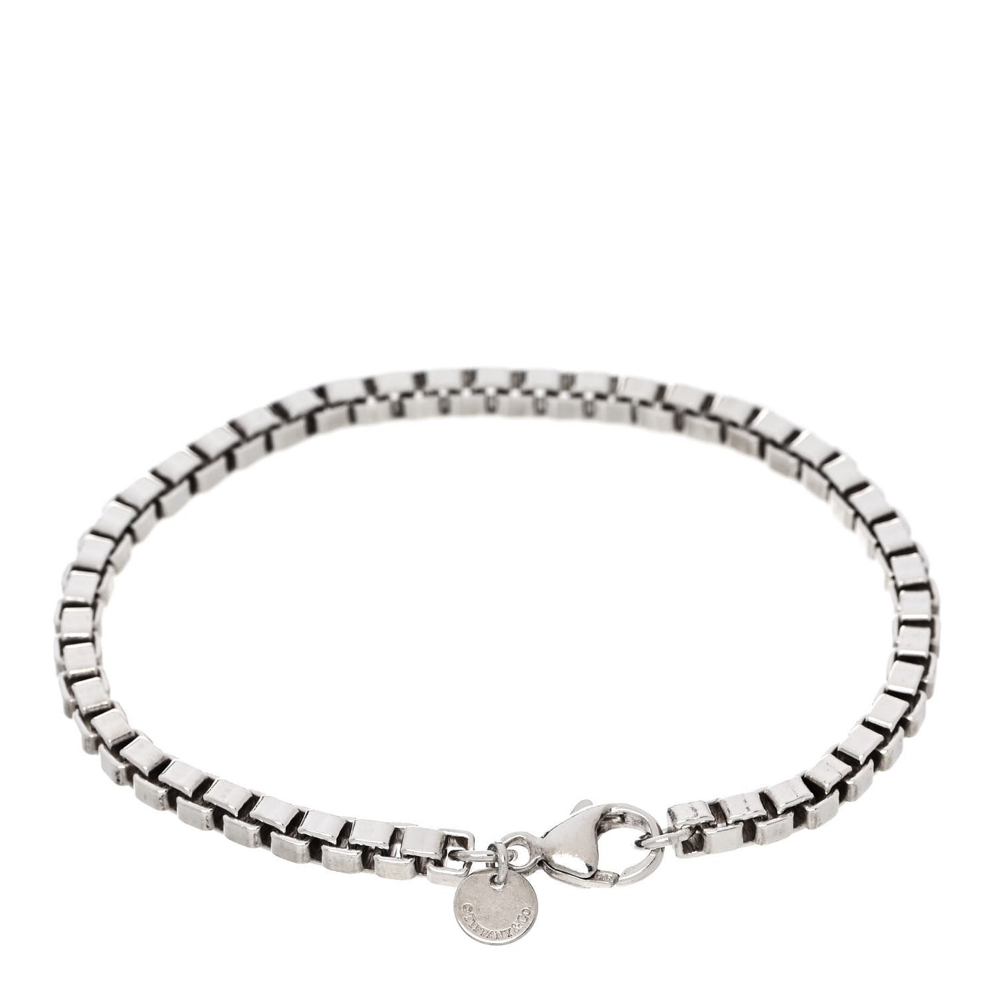 Sterling Silver 4mm Venetian Link Bracelet