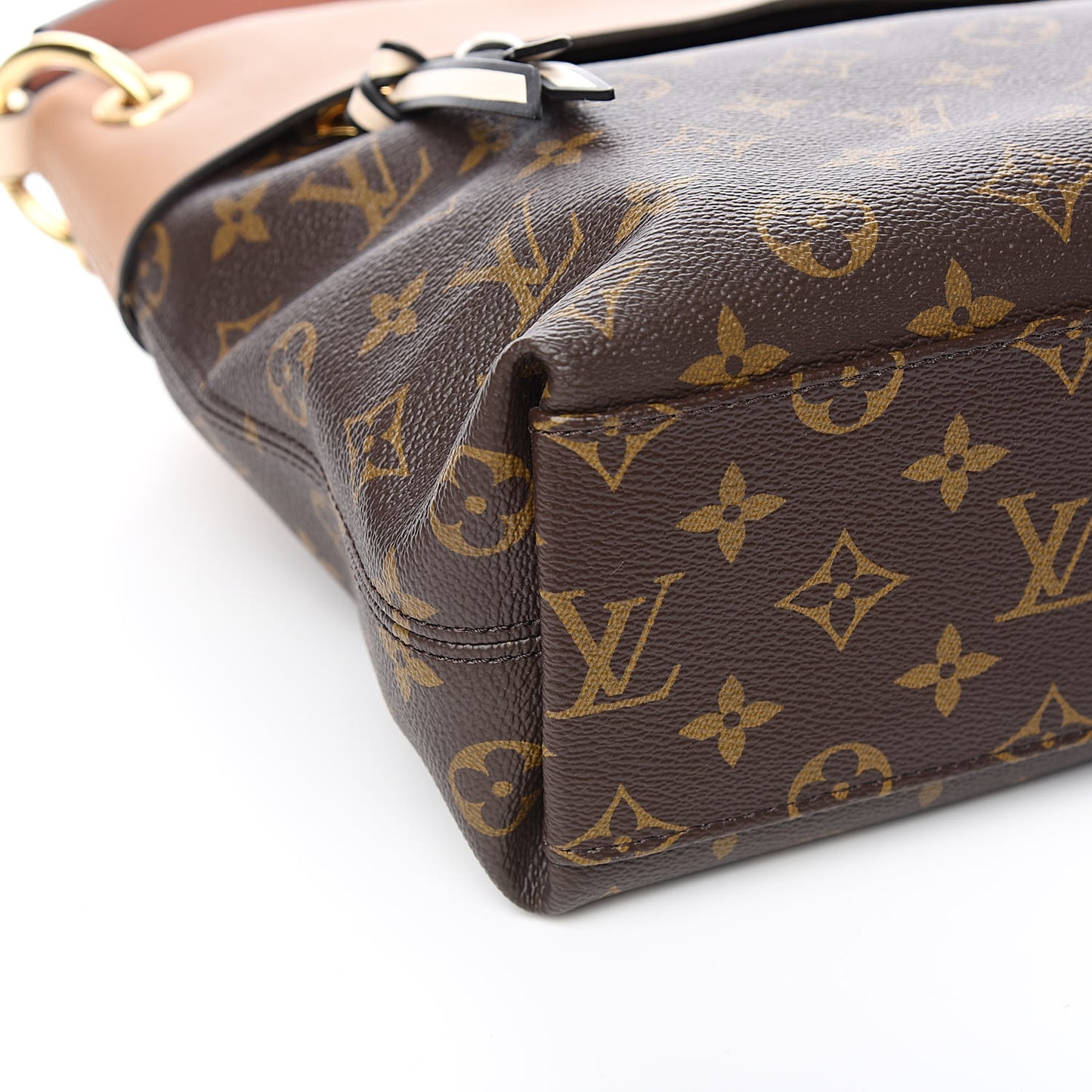 Monogram Tuileries Besace Sesame Peach Creme