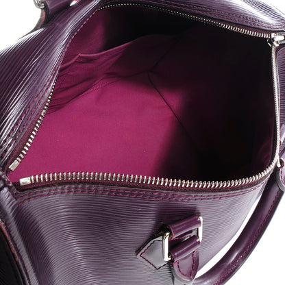Louis Vuitton Epi Speedy 30 Cassis Purple 5 of 7
