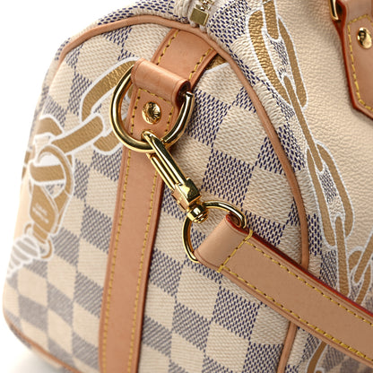 Louis Vuitton Damier Azur Nautical Speedy Bandouliere 25 13 of 13
