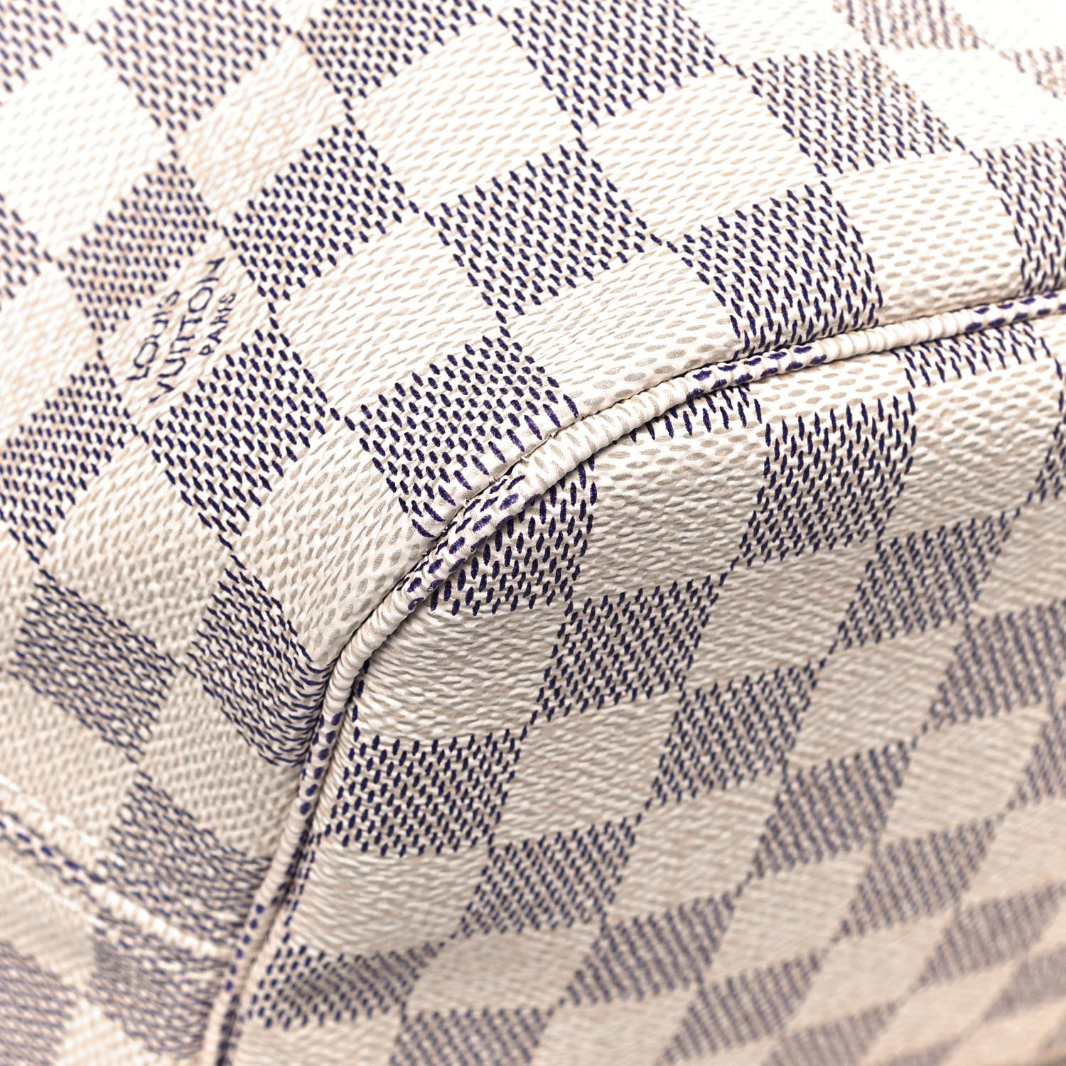 Louis Vuitton Damier Azur Neverfull MM 9 of 14