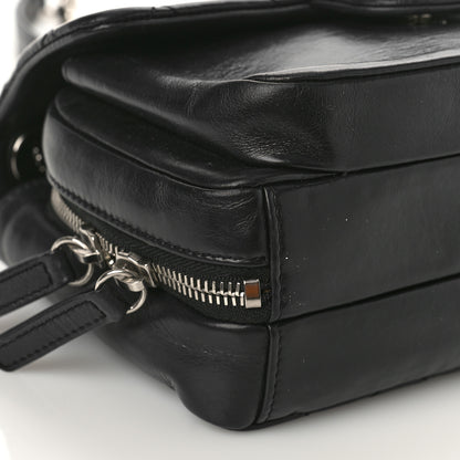 Chanel Aged Calfskin Quilted Express Zip Around Flap Black 8 of 11