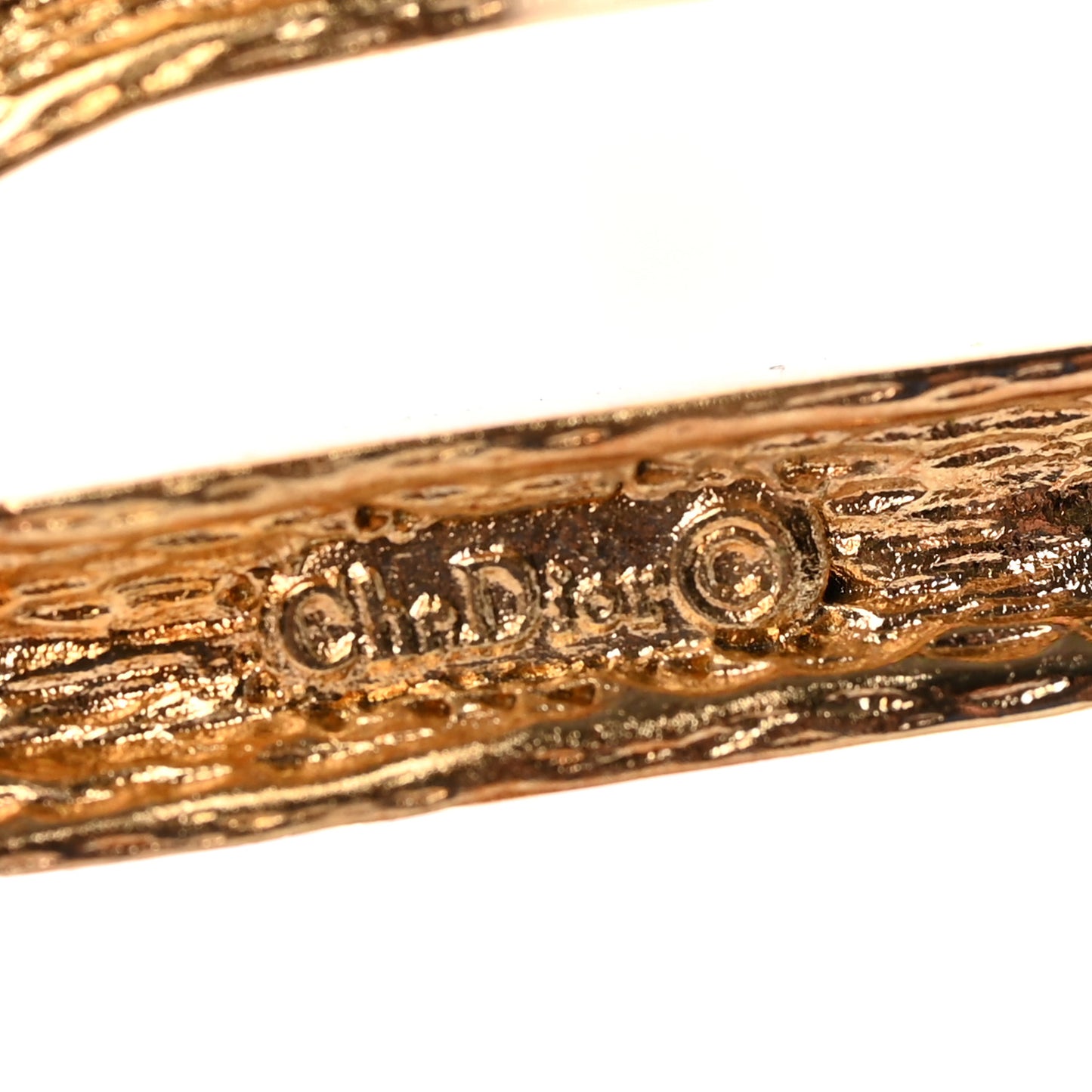 Monogram Brooch Gold