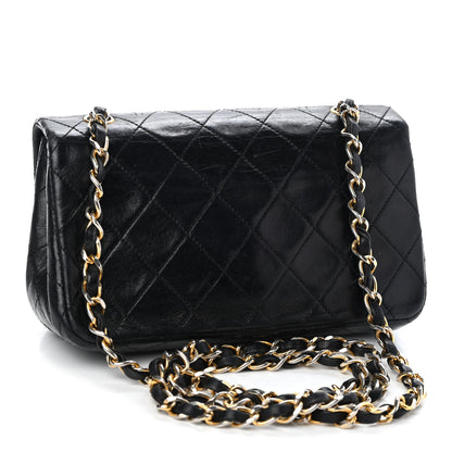 Chanel Lambskin Quilted Small Single Flap Black 3 of 9
