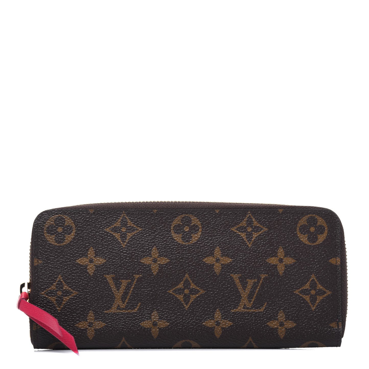 Monogram Clemence Wallet Fuchsia