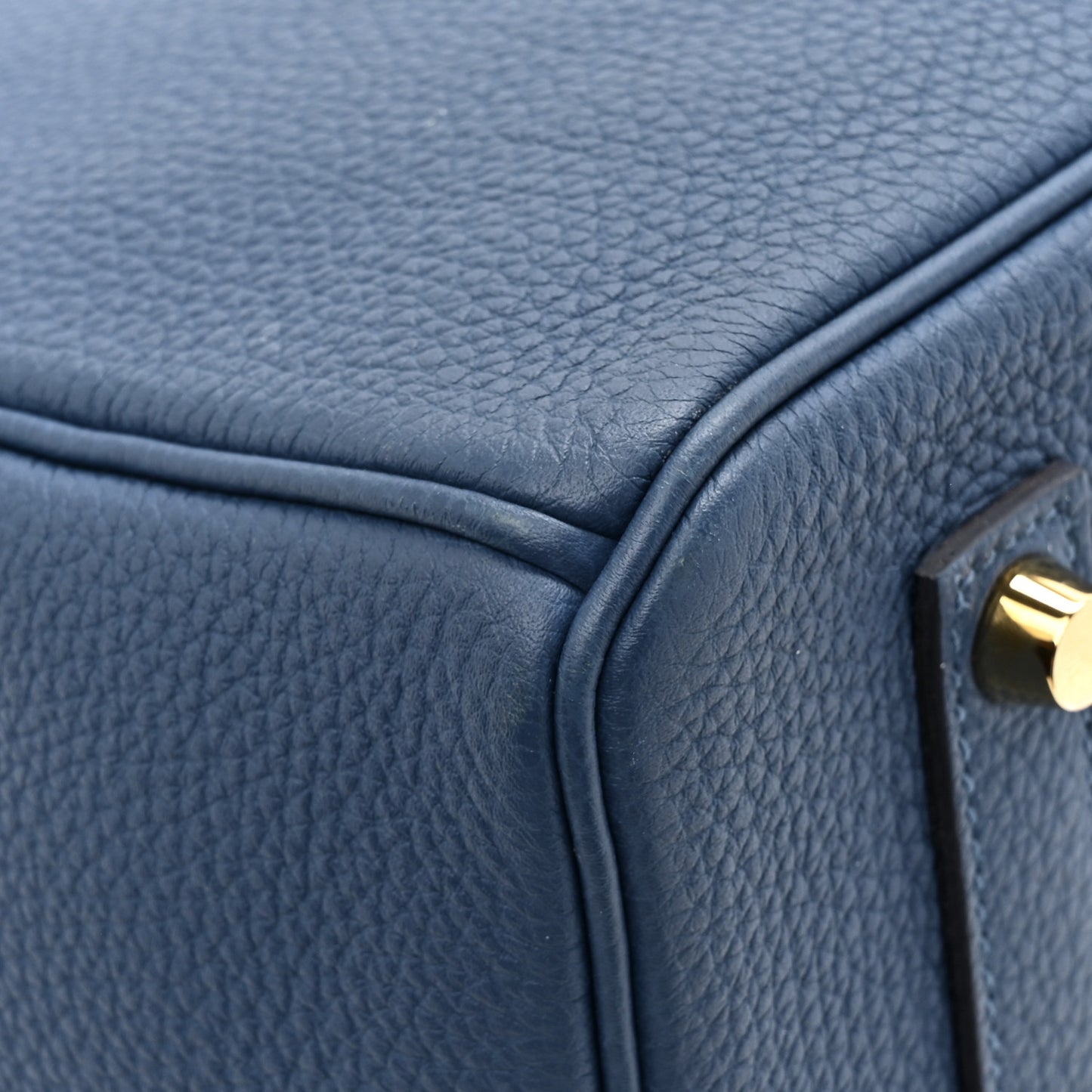 Togo Birkin 35 Deep Bleu