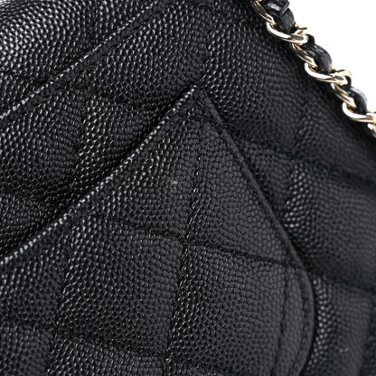 Chanel Caviar Quilted Extra Mini Coco Handle Flap Black 14 of 15