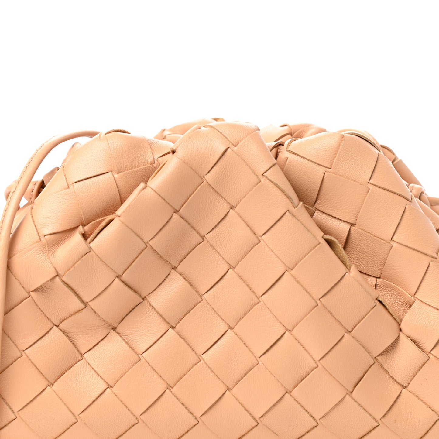 Nappa Intrecciato The Mini Pouch Almond