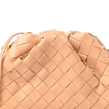 Bottega Veneta Nappa Intrecciato The Mini Pouch Almond 9 of 10