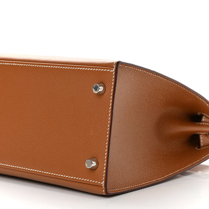 Hermes Epsom Kelly Sellier 28 Gold 10 of 11