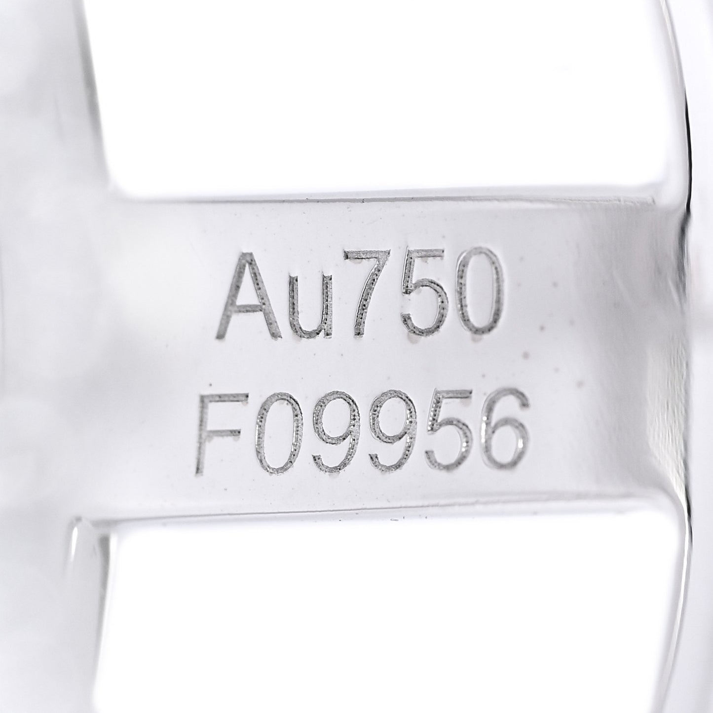 18K White Gold Diamond Glamazone 2 Row Pave Ring 55 7.25