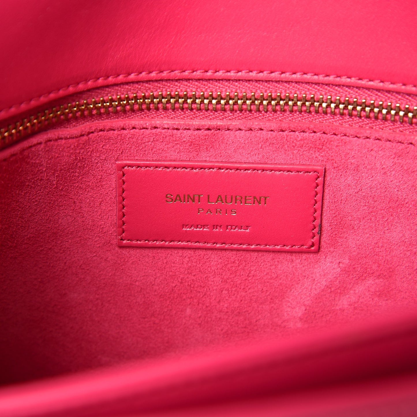 Smooth Calfskin Medium Classic Monogram Universite Bag Fuchsia