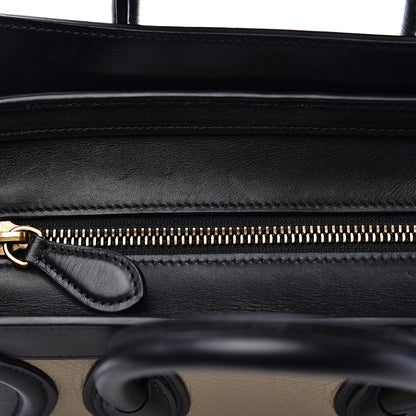 Celine Elephant Calfskin Nano Tri-Color Luggage Beige 13 of 13
