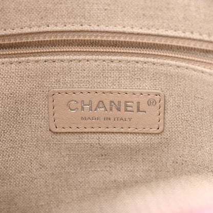 Chanel Canvas Deauville Small Bowling Bag Pink 6 of 10