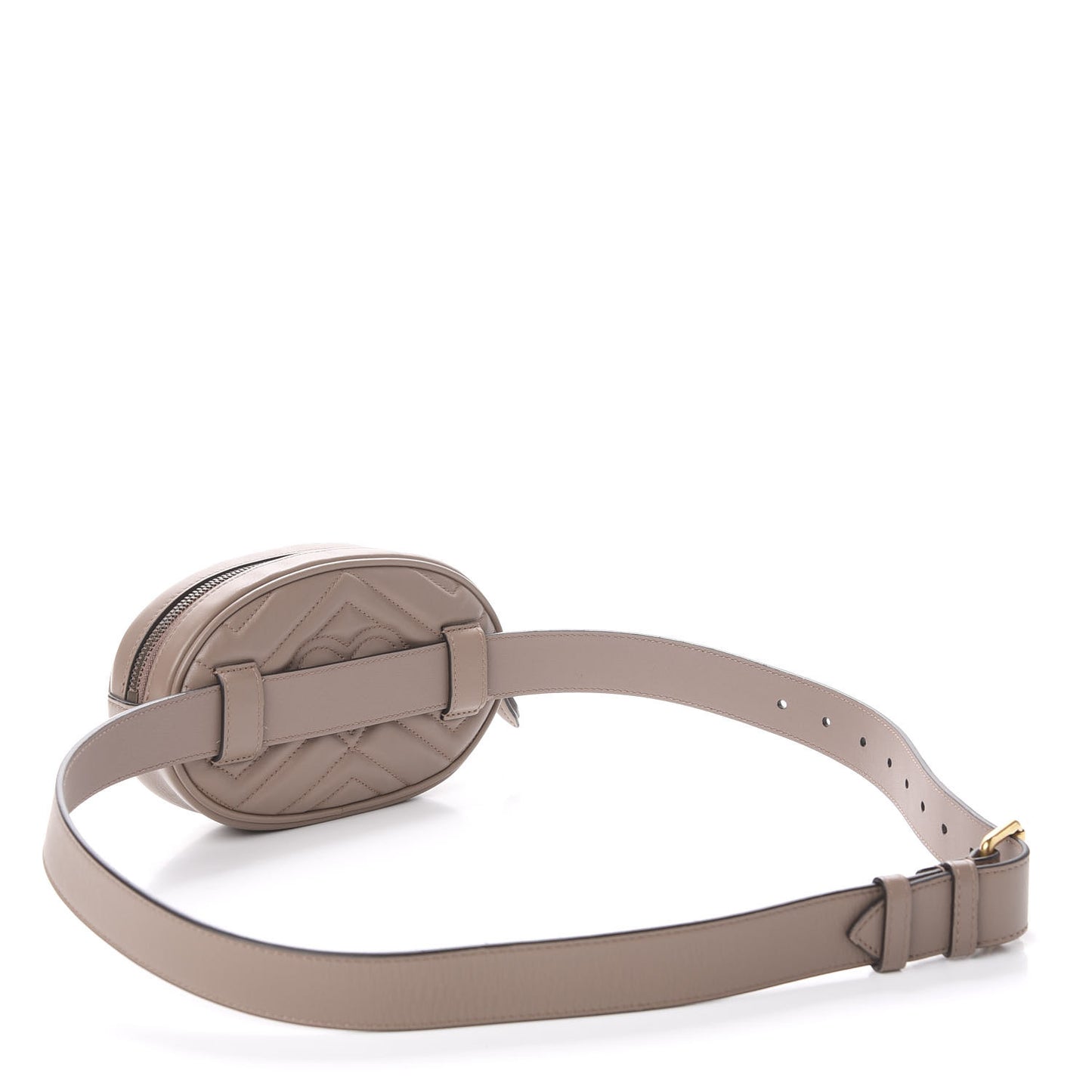 Calfskin Matelasse GG Marmont Belt Bag 95 38 Porcelain Rose