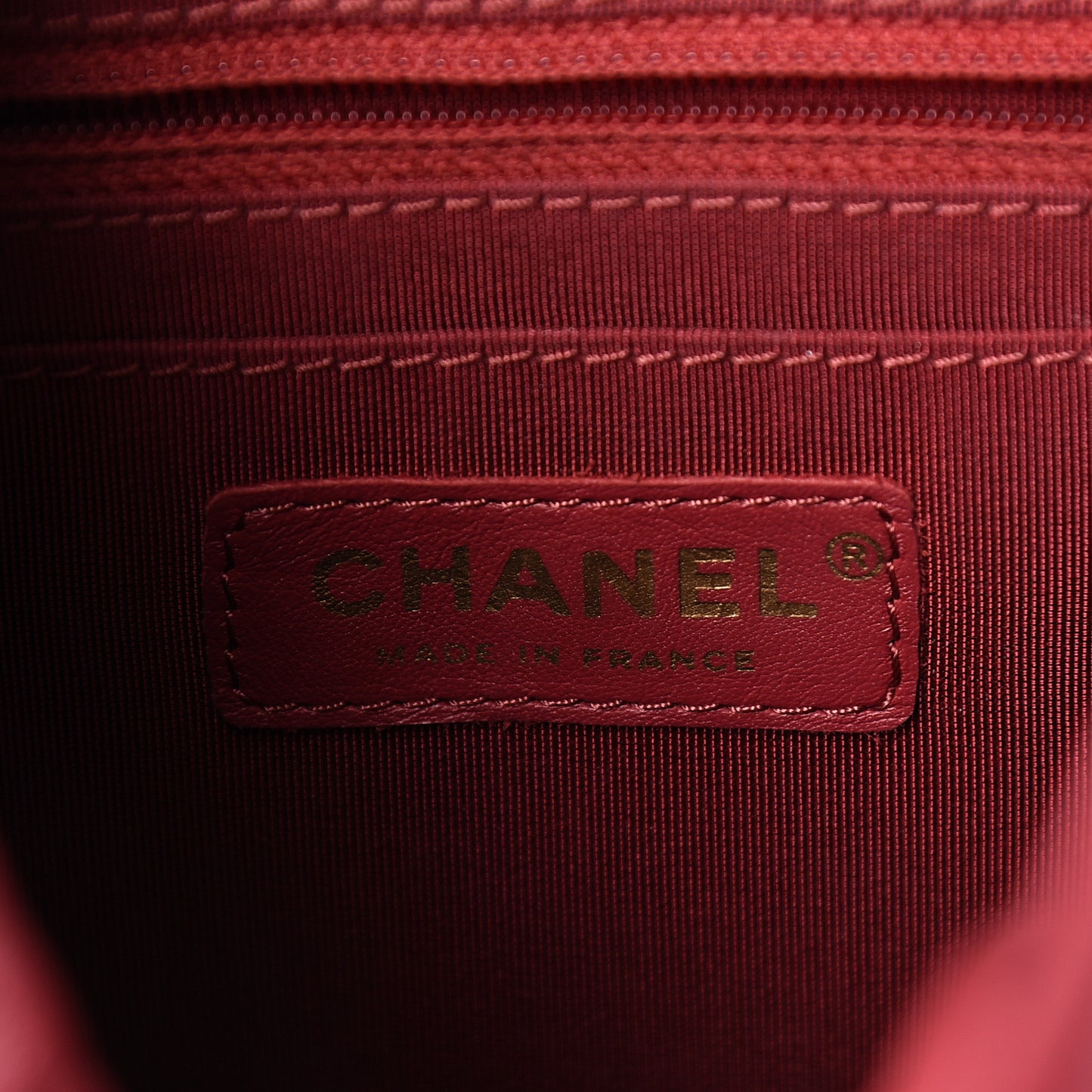 Lambskin Quilted Small Urban Spirit Backpack Red