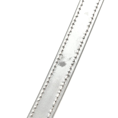 Christian Dior Metallic Patent Micro-Cannage Medium Lady Dior Silver 12 of 16