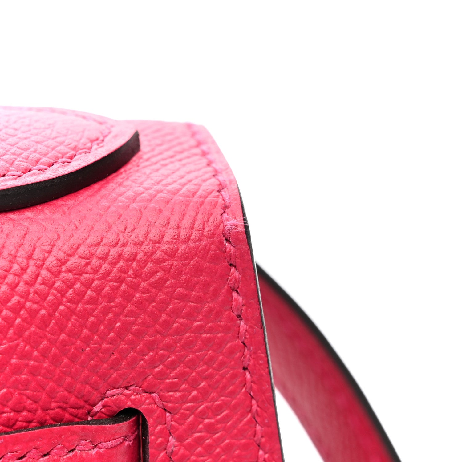 Hermes Epsom Verso Kelly Sellier 28 Framboise Prune 12 of 13