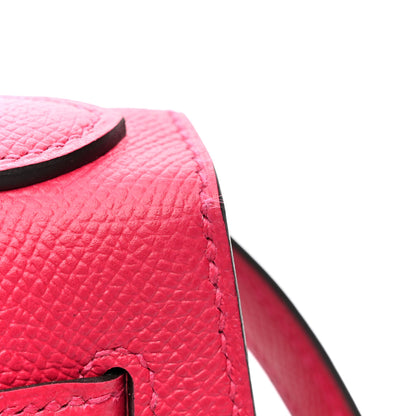 Hermes Epsom Verso Kelly Sellier 28 Framboise Prune 12 of 13