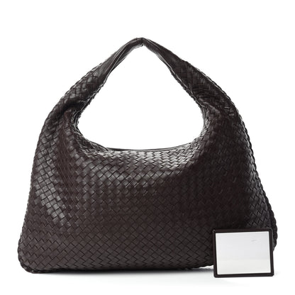 Bottega Veneta Nappa Intrecciato Large Veneta Hobo Ebano 3 of 12
