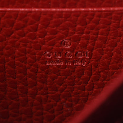 Gucci Calfskin Mini Dionysus Chain Wallet Hibiscus Red 6 of 8
