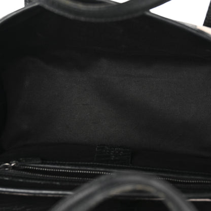 Gucci Monogram Bamboo Bullet Handbag Black 5 of 14