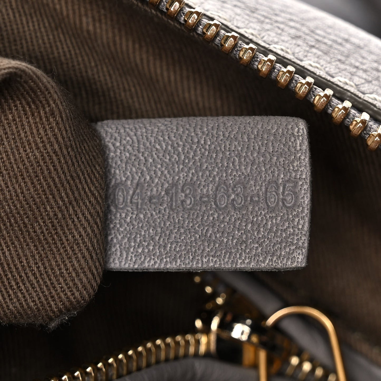 Calfskin Small Marcie Satchel Cashmere Grey