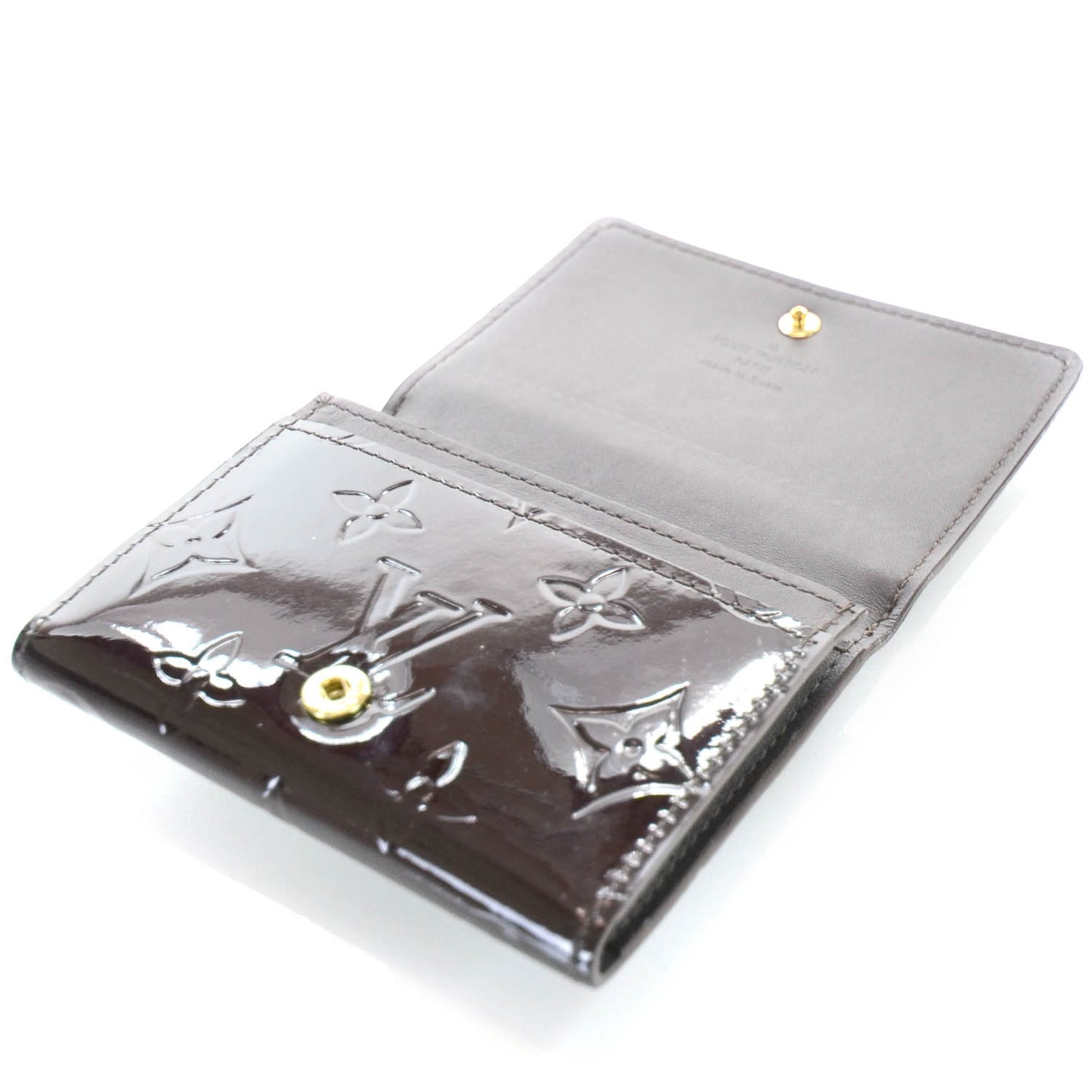 Vernis Business Card Holder Amarante