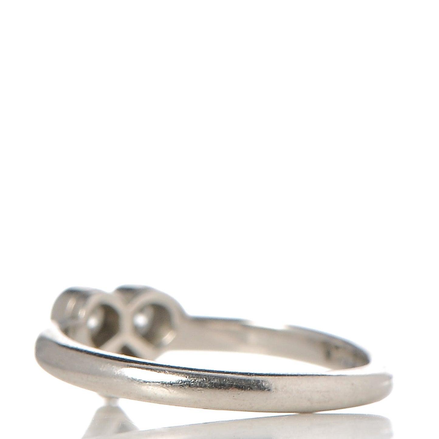 Platinum Diamond Hearts Ring 51.9 6