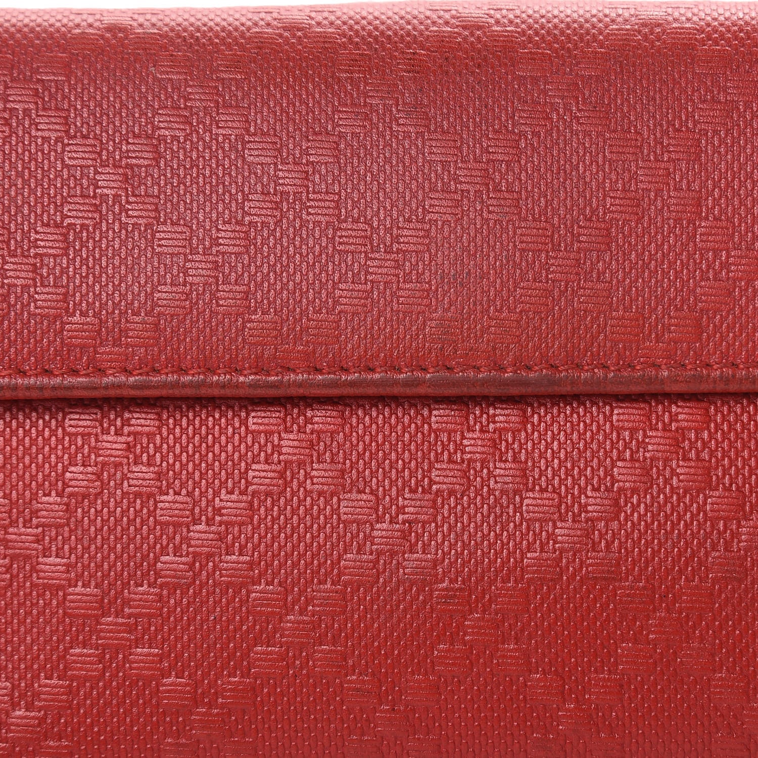 Gucci Calfskin Diamante Dice Continental Wallet Tabasco 11 of 17
