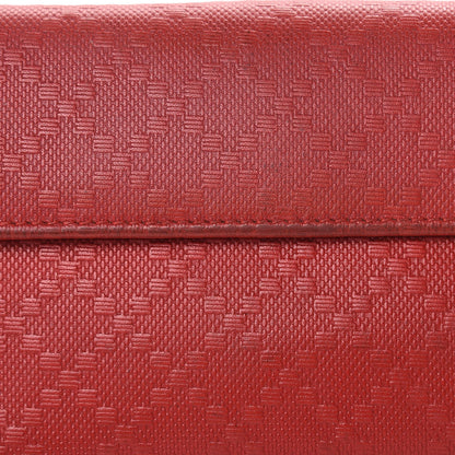 Gucci Calfskin Diamante Dice Continental Wallet Tabasco 11 of 17
