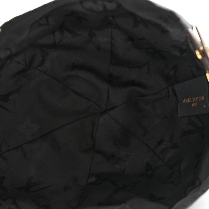 Louis Vuitton Polyester Silk Monogram LV Get Ready Cap M Black 7 of 10