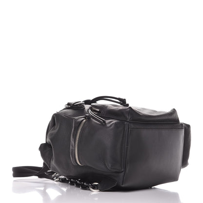 Burberry Deerskin Medium Rucksack Backpack Black 4 of 7