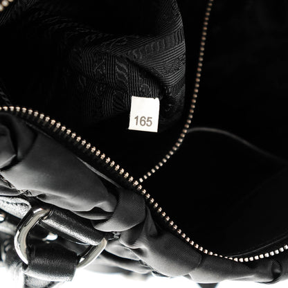 Prada Tessuto Nylon Gaufre Tote Nero Black 7 of 8
