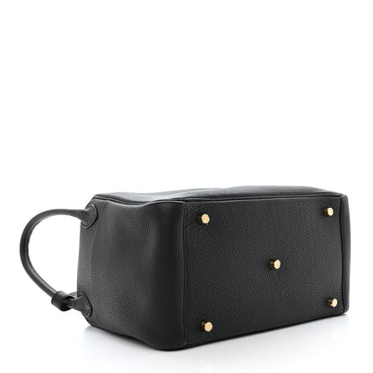Hermes Taurillon Clemence Lindy 30 Black 4 of 10